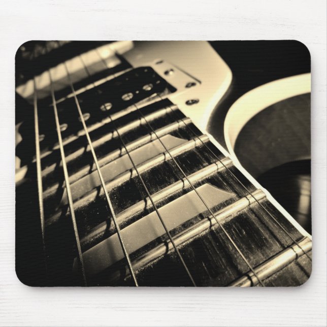 Coole Gitarre Mousepad (Vorne)