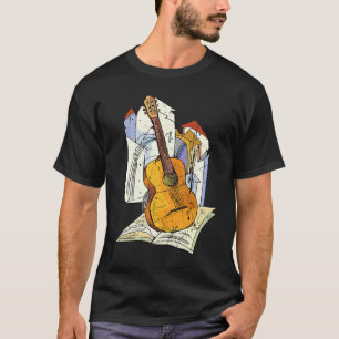 Coole Gitarre Musikinstrumente Gitarren Gitarrist T-Shirt