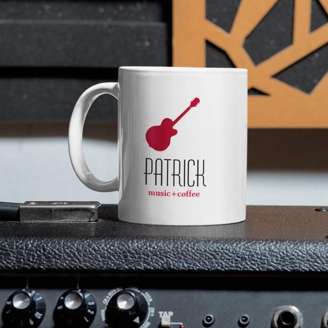 coole Gitarre personalisiert Tasse (Von Creator hochgeladen)