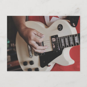 Coole Gitarre Postkarte