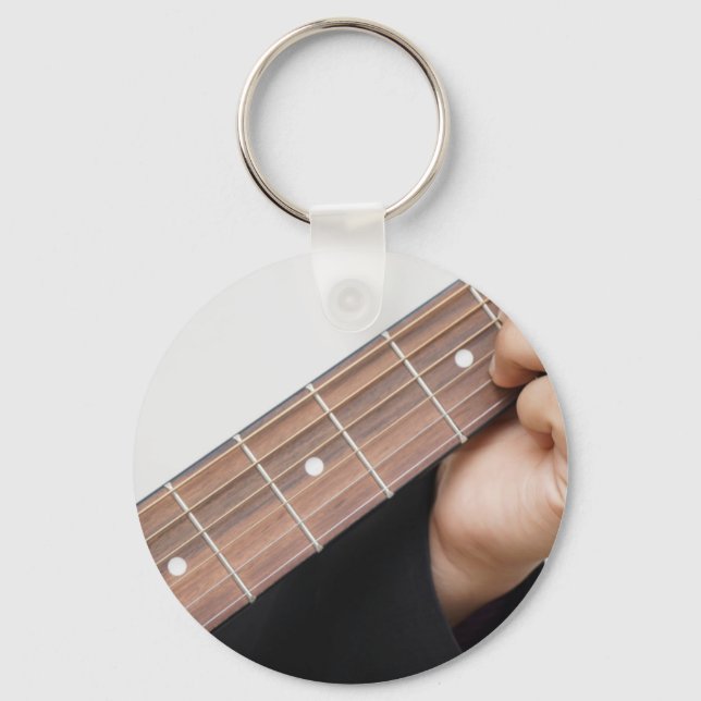 Coole Gitarre Schlüsselanhänger (Vorderseite)