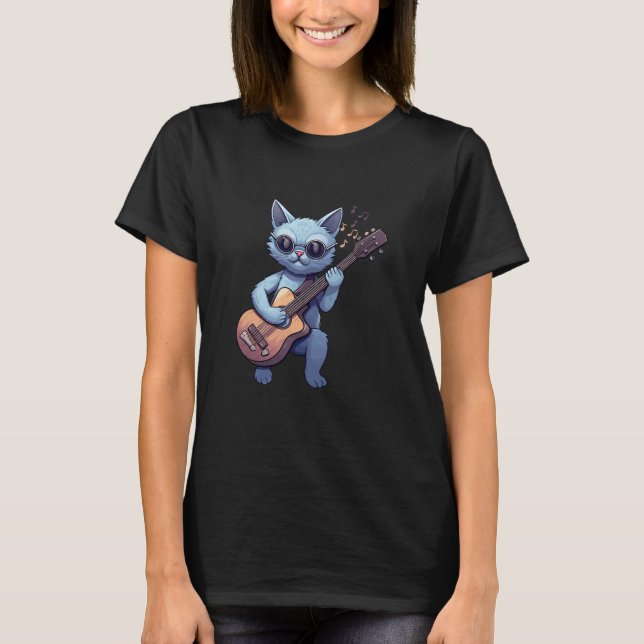 Coole Gitarre T-Shirt (Vorderseite)