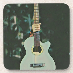 Coole Gitarrengeschenke Getränkeuntersetzer