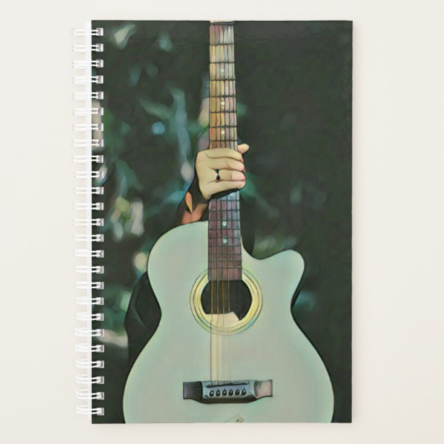 Coole Gitarrengeschenke Planer (Vorderseite)