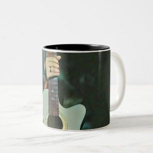 Coole Gitarrengeschenke Zweifarbige Tasse