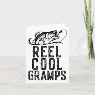 Coole Gräben Angeln Fischen Funny Retro Karte