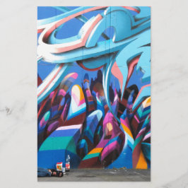 Coole Graffiti-Mauer