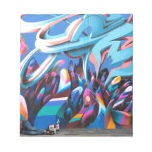 Coole Graffiti-Mauer