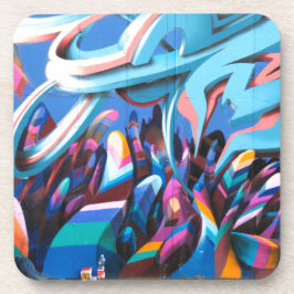 Coole Graffiti-Mauer Untersetzer