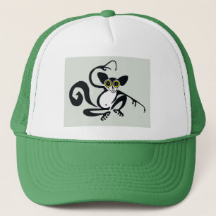 Coole Grafik AYE-AYE-Primat - Madagaskar Truckerkappe