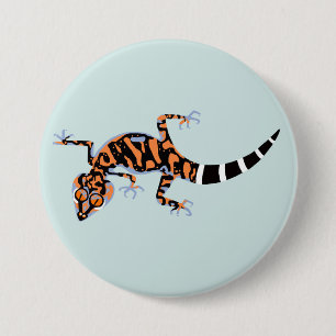 Coole Grafik - GECKO - Wildlife - Lizard - Button