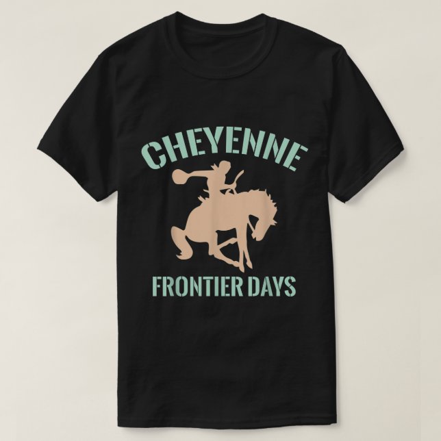 Coole Grafische T-Shirts Cheyenne Frontier Days (Design vorne)