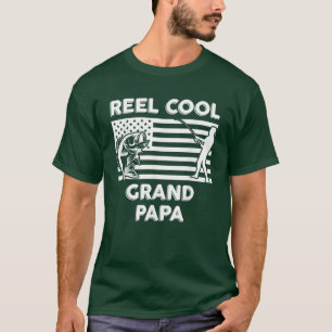 Coole Grandpapa Vater Granddad Angler Fish T-Shirt