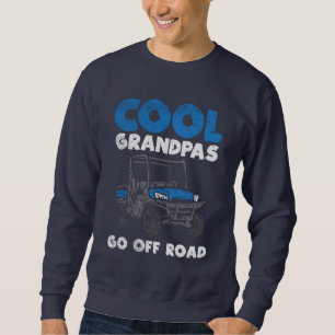 Coole Grandpas gehen weg Hoodie