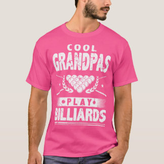 Coole Grandpas spielen Billard T-Shirt