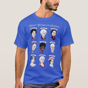 Coole großartige Frauen der Wissenschaft Geschenke T-Shirt