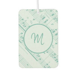 Coole grüne und Lila Noten mit Monogram Autolufterfrischer