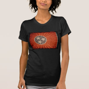 Coole Grunge-Tennessee-Fahne T-Shirt