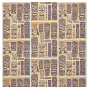 Coole Grunge Vintage Tiki Set Stoff