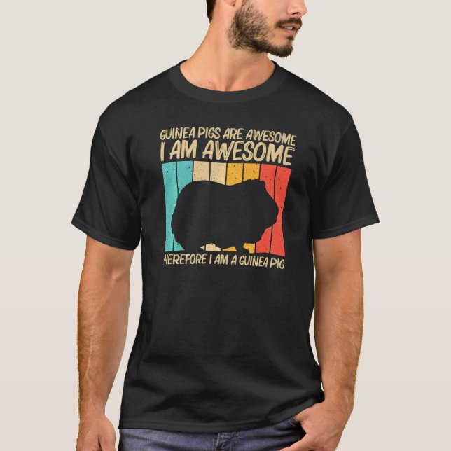 Coole Guinea Schweinefleisch für Männer T-Shirt (Vorderseite)