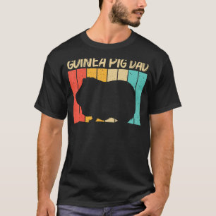 Coole Guinea Schweinefleisch für Vater Vaterpfanne T-Shirt