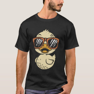 Coole Gummiente mit Sonnenbrille Jungen Mädchen Kl T-Shirt