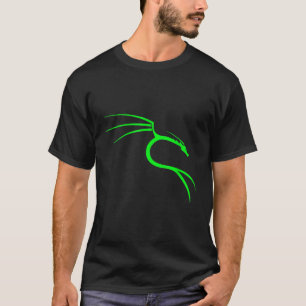 Coole Hacker Nerd T-Shirts Kali Linux Dragon