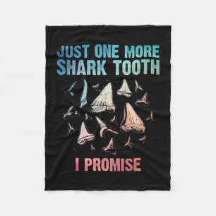 Coole Hai Zähne Kunst für Männer Megalodon-Zelt Fleecedecke