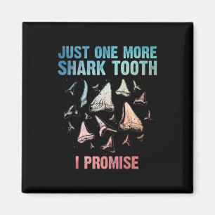 Coole Hai Zähne Kunst für Männer Megalodon-Zelt Magnet