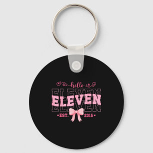 Coole Hallo Elf Gegründet 2015 Nk Kokette Schleife Schlüsselanhänger
