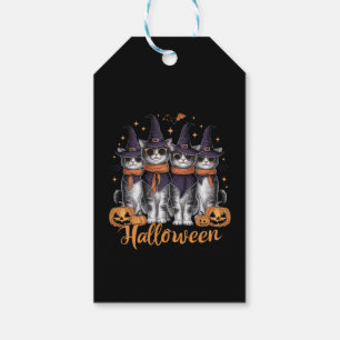 Coole Halloween-Katzen Geschenk für Tochter Gesche Geschenkanhänger