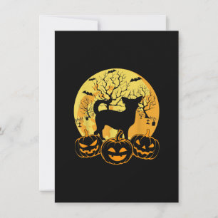 Coole Halloween Kostüme Chihuahua Dog Lover Ohrts Dankeskarte