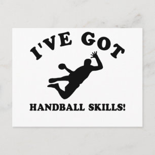 COOLE HANDBALL-SKILLS-DESIGNS POSTKARTE