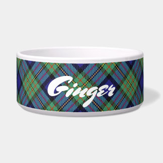 Coole Haustiere Scottish Clan MacLaren Tartan Napf