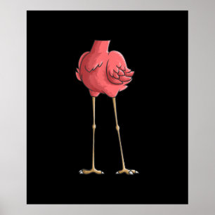Coole Headless Flamingo Halloween Kostümgeschenke Poster
