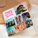 Coole hellrosa Fotos Collage Grid 21 Geburtstag Karte<br><div class="desc">Coole moderne weiße und hellrosa Fotos Collage Grid 21 Geburtstag ,  fügen 8 Ihrer Freunde Lieblings-Foto mit einem modernen und coolen eleganten Drehbuch-Schriftart Typografie. Fügen Sie Ihre Nachricht hinzu.</div>
