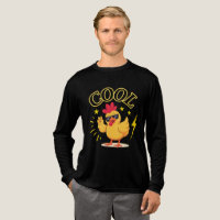 Coole Henne – Retro Lustiges Hühner-T-Shirt