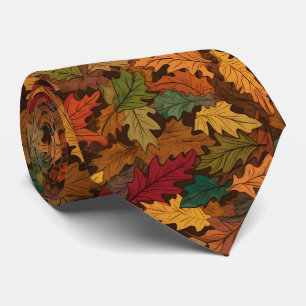 Coole Herbstfliesen Krawatte