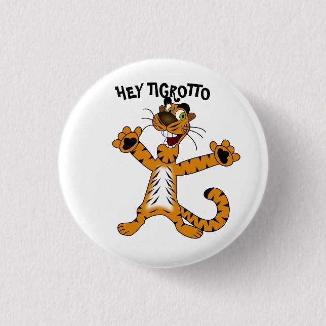 Coole HETIGROTTO Geburtstagsknöpfe Button (Vorderseite)