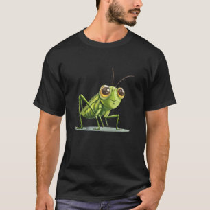 Coole Heuschrecke Insekt für einen spielerischen T T-Shirt