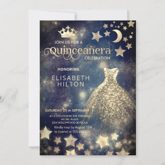 Coole Himmelskleidsterne Einladung