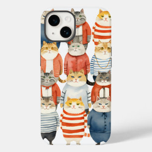 COOLE HIPSTER CATS Case-Mate iPhone 14 HÜLLE