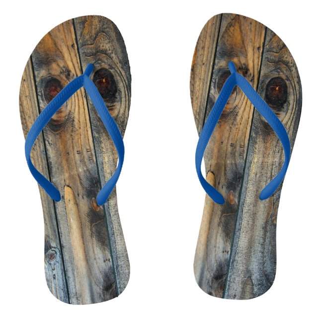 COOLE Holzstruktur Flip Flops (Fußbett)