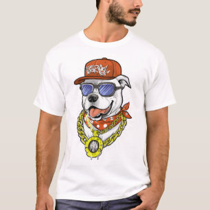Coole Hund Grafik Unisex Ultra Baumwoll T-Shirt -