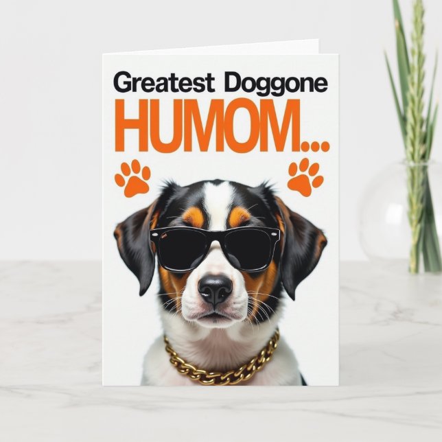 Coole Hund Karte (Vorderseite)