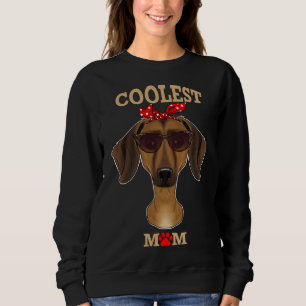 Coole Hunde Mama I Dackel Mama I Dackel Sweatshirt