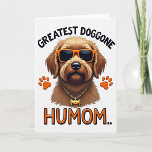 Coole Hundemutter-Tag-Karte Karte