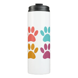 Coole Hundepapierdrucke Thermosbecher