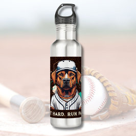 Coole Hundeschenke für Baseball-Spieler Liebespaar Edelstahlflasche
