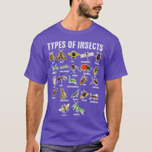 Coole Insektenarten Funny Bug Collector Gift T-Shirt
